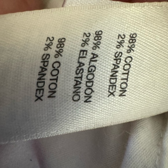 Chico’s Platinum silver sheen crop jeans - Picture 5 of 5